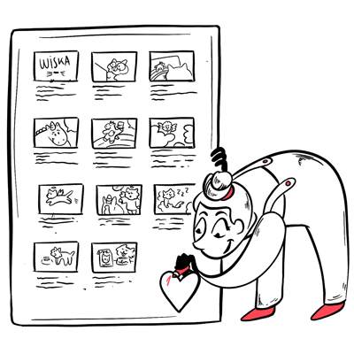 Création du storyboard et des illustrations
