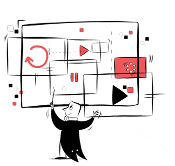 Animation du design et montage de la vidéo