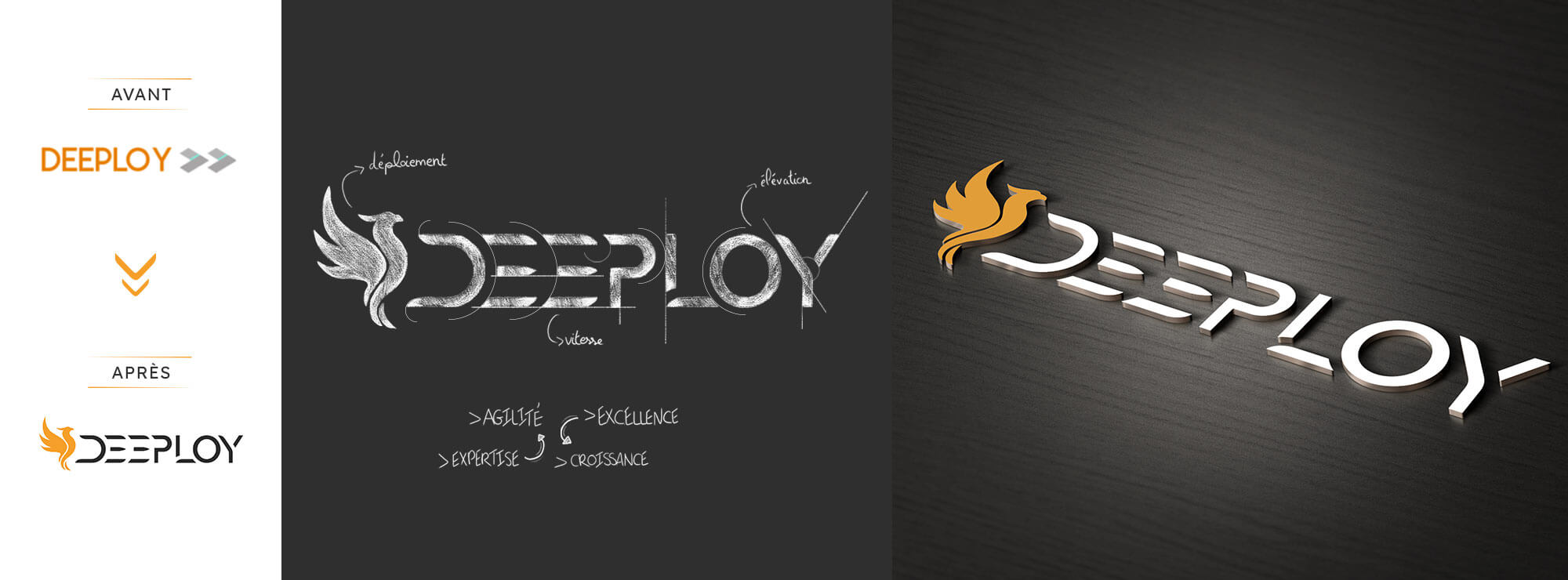 Deeploy - une identité prête à s’envoler