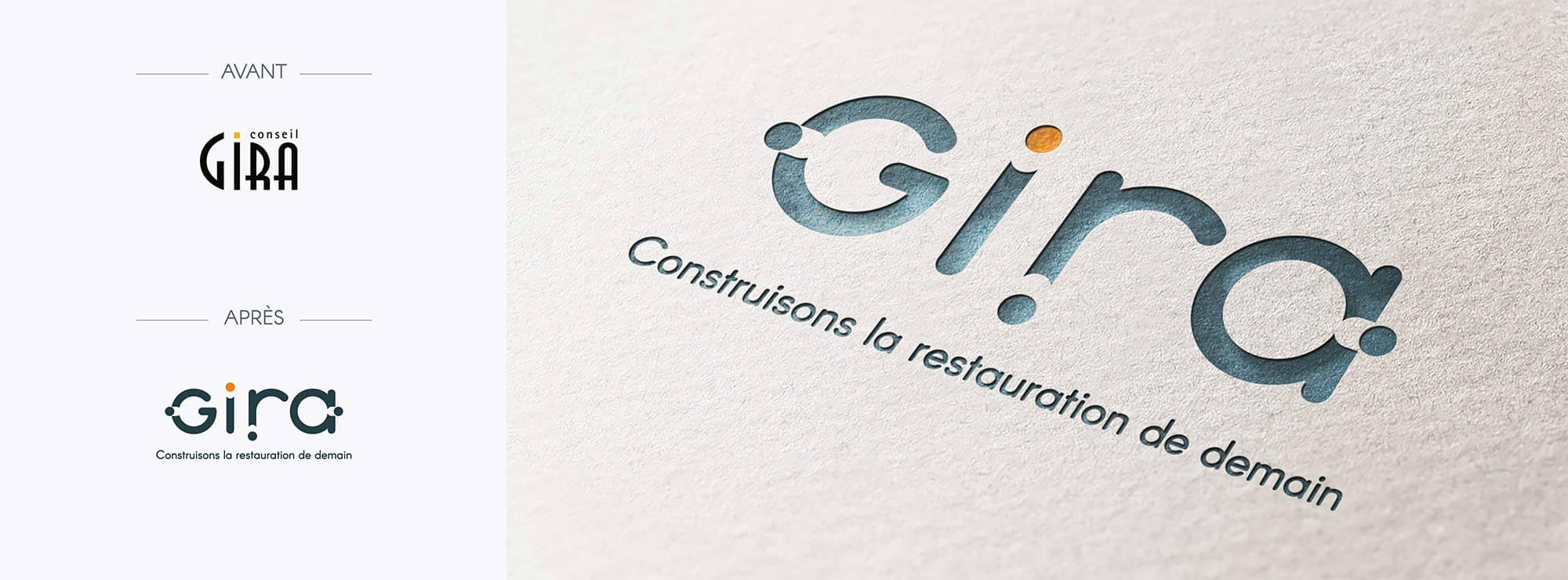 Gira conseil - a tasty identity to study closely