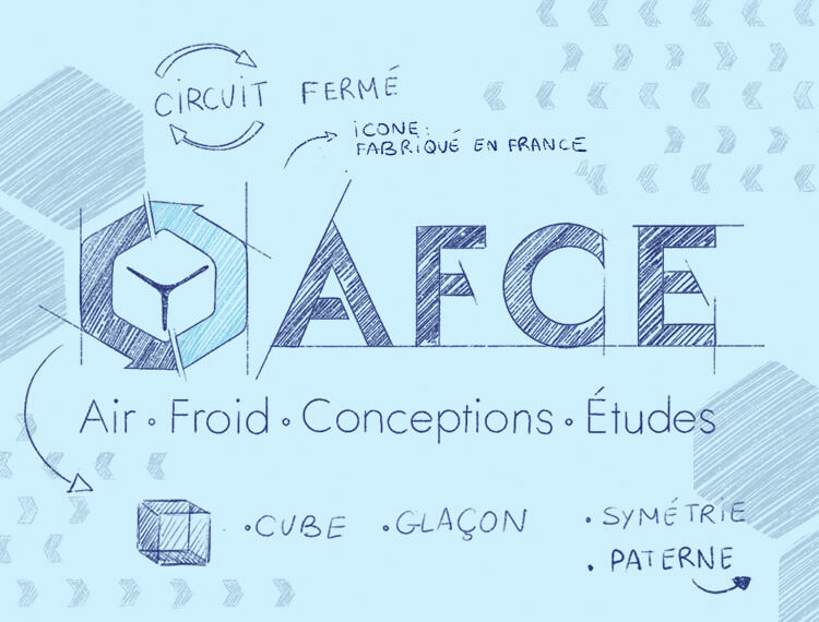 AFCE - a logo and a site that are cool