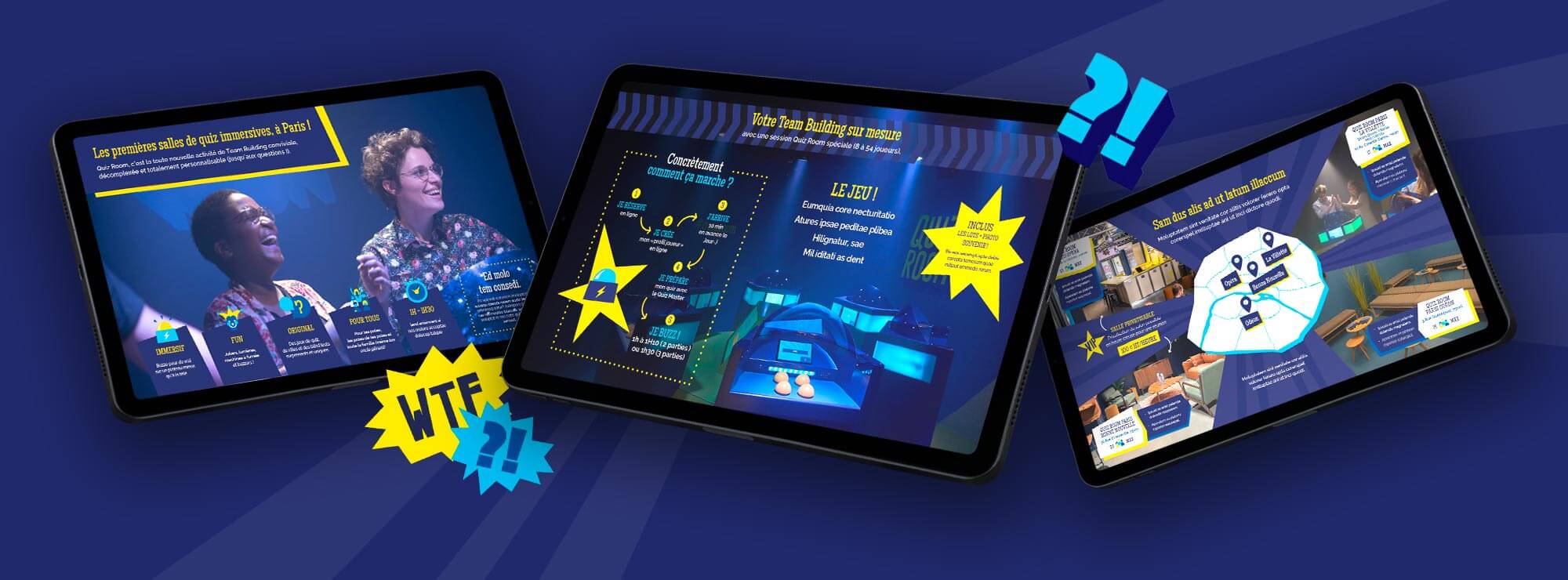 Quizz Room - une création qui fait le buzz