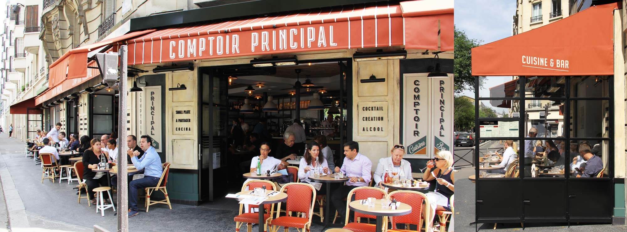 Comptoir principal - a well-assembled identity