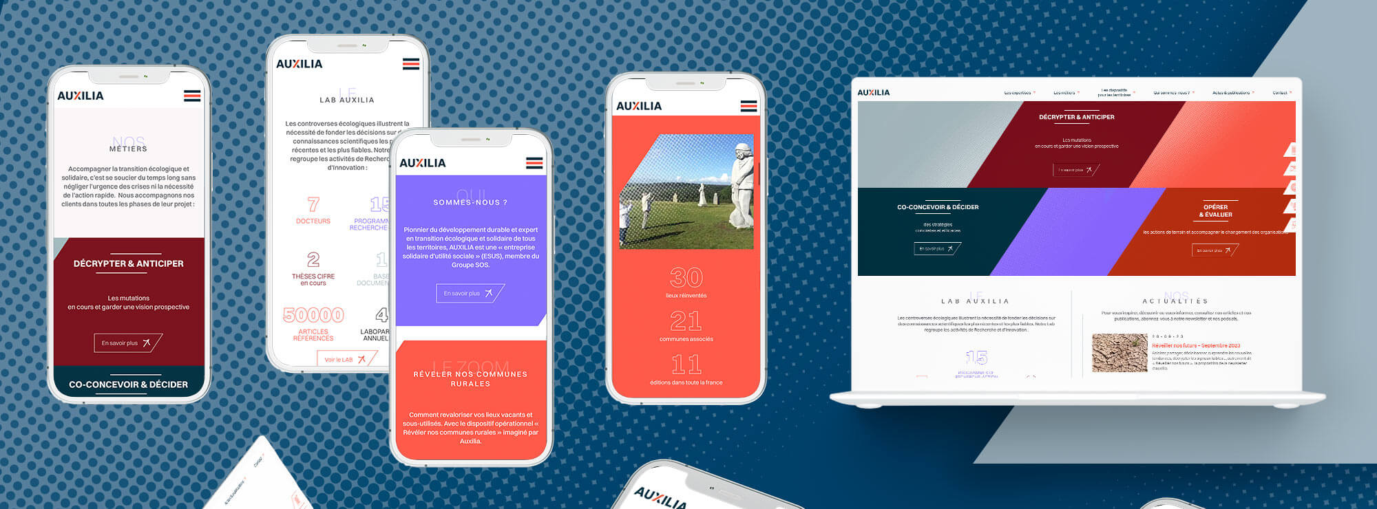 Auxilia - Un site sans ressources inutiles