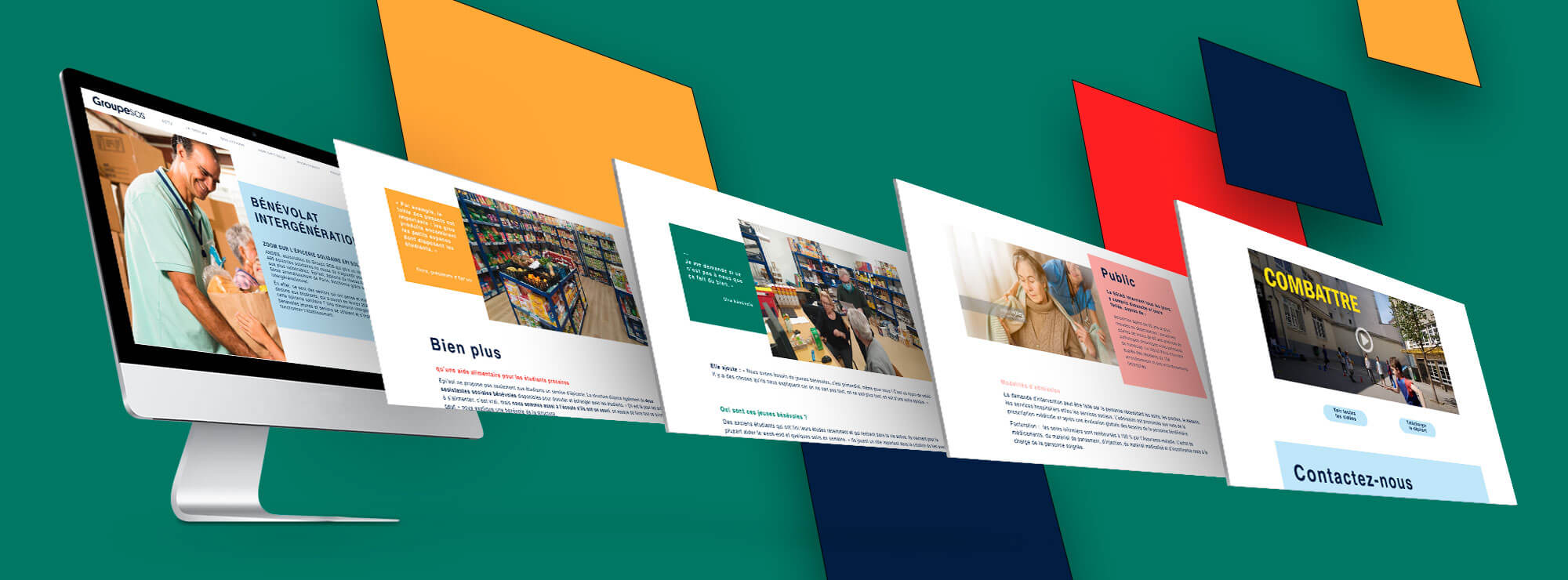 GroupeSOS - un webdesign tout frais