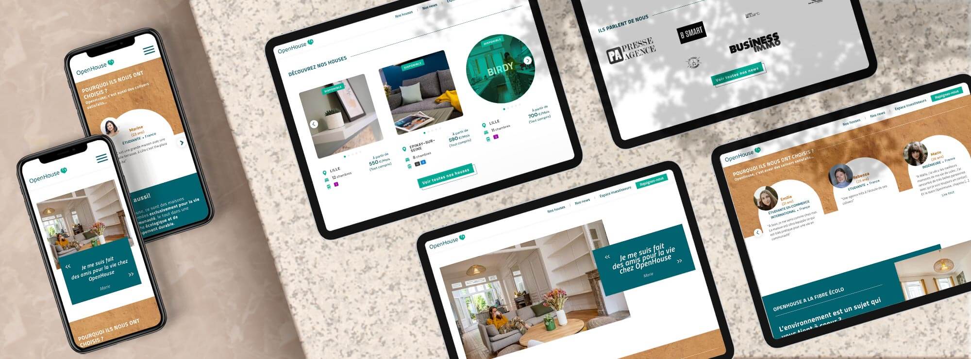 Openhouse - Un site à partager