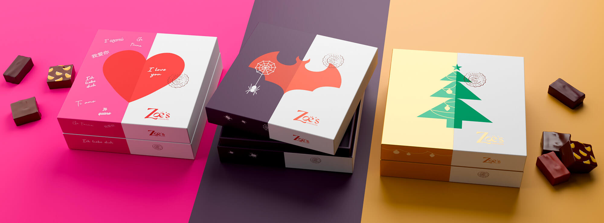 Zoë’s Chocolate - un logo à dévorer