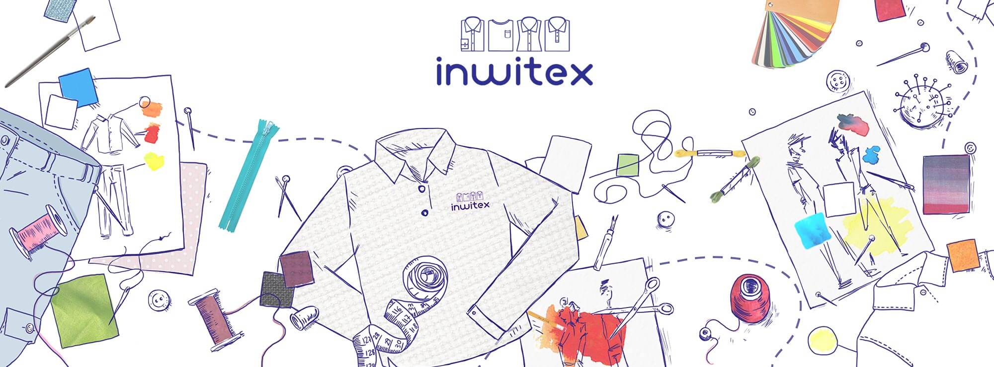 Inwitex - un site et une plaquette cousus sur mesure