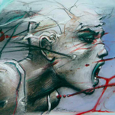 Enki Bilal exposé au Fonds Leclerc pour la culture